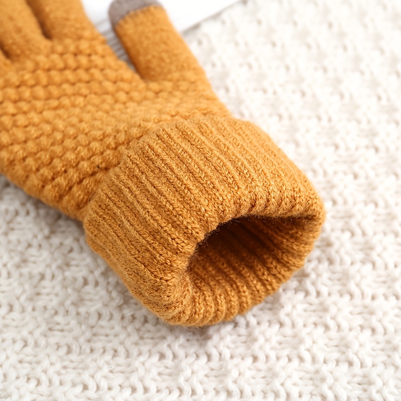 Guantes Térmicos Moda Peluche Otoño Invierno Hombre, Compra Últimas  Tendencias