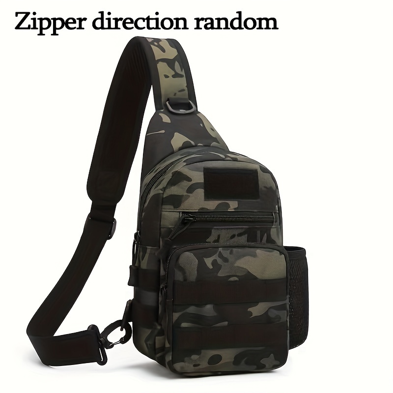 Practical Tactical Chest Bag Outdoor Sports Sling Bag - Temu