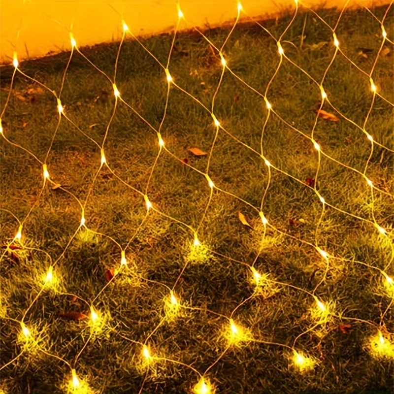 Led Outdoor Fishing Net Light Festoon Garden Decoration - Temu Canada