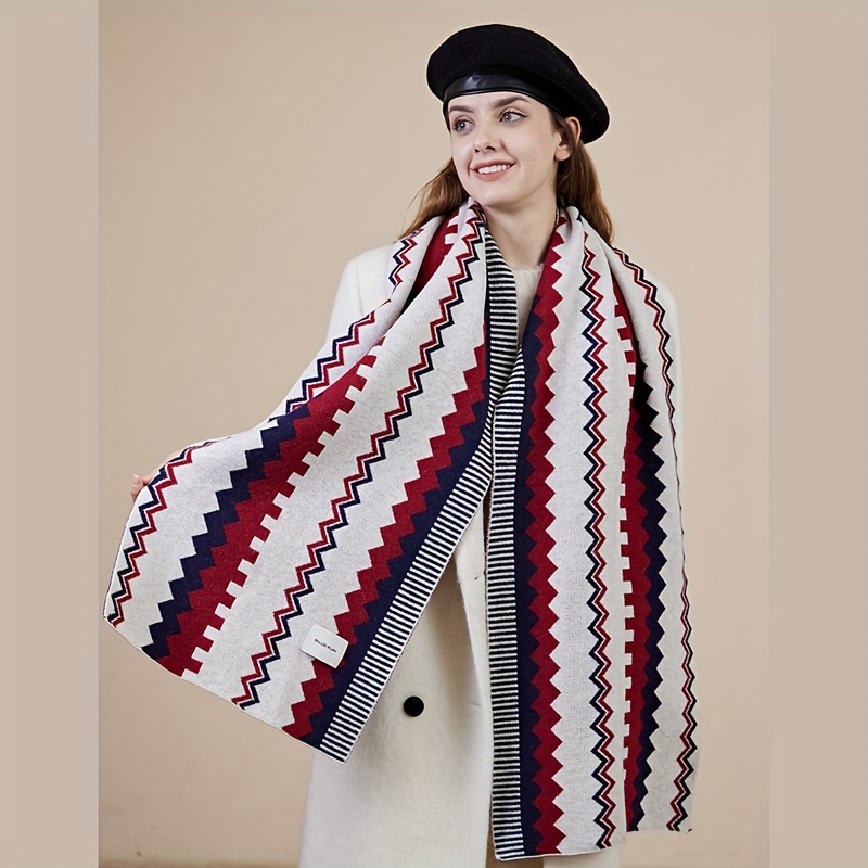 Echarpe De Noël,90x180cm écharpe Soyeuse De Noël, écharpe De