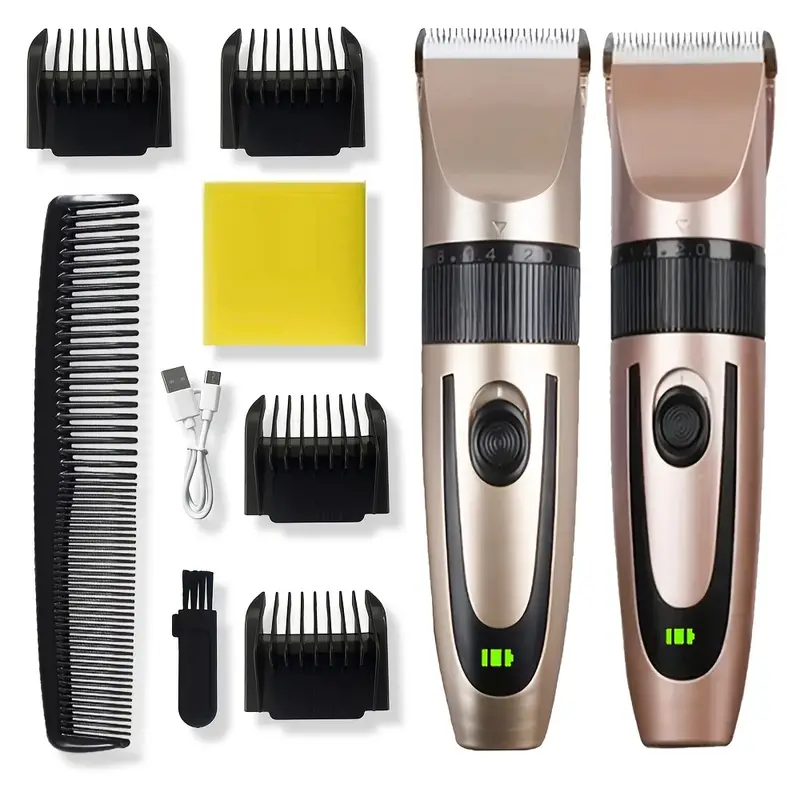 Upgrade Your Haircut Game With Professional Hair Clippers - Temu