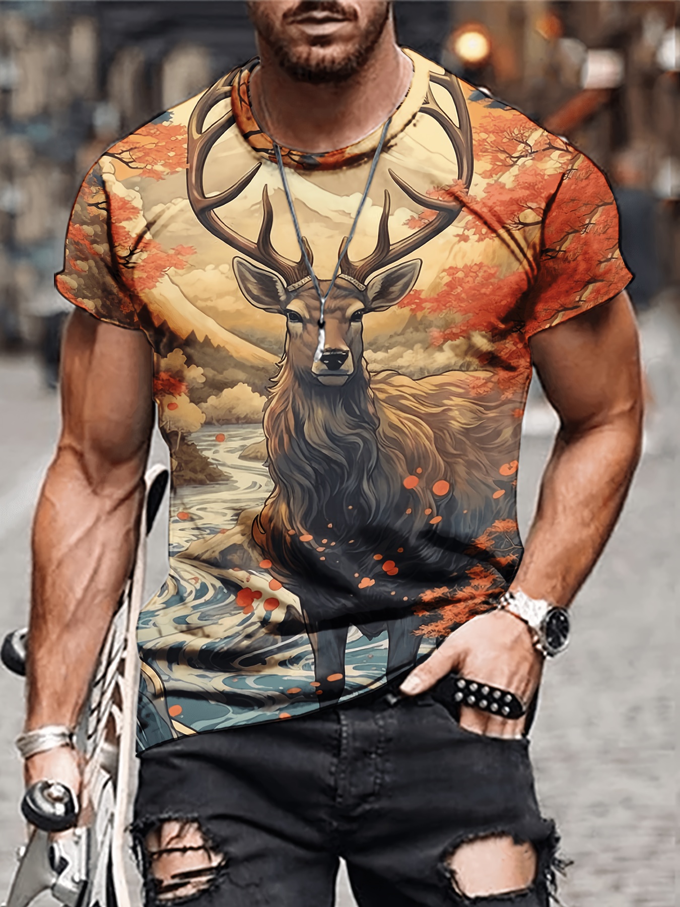 Printed Hunting Shirts - Temu