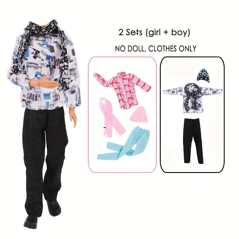 Office Lady Fashion Clothes Set for 11.5 Doll Outfits 1/6 Dolls  Accessories Toy