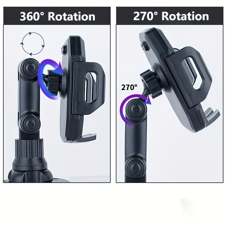 Car Cup Holder Phone Mount Holds Phone Tablet Securely