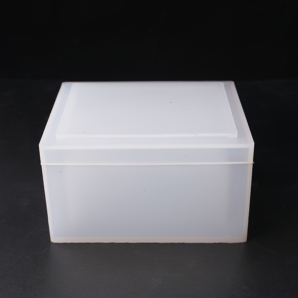 

1set Tissue Box Shape Resin Silicone Molds For Epoxy Resin Casting Diy Storage Box Silicone Mold For Tissue Box Shaped Making Supplies