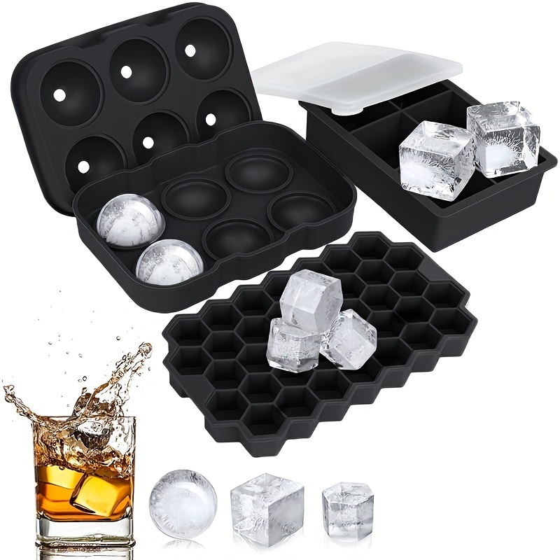 1pc Ice Lattice Mold With Cover Honeycomb 26 Lattice Ice Box, Check Out  Today's Deals Now