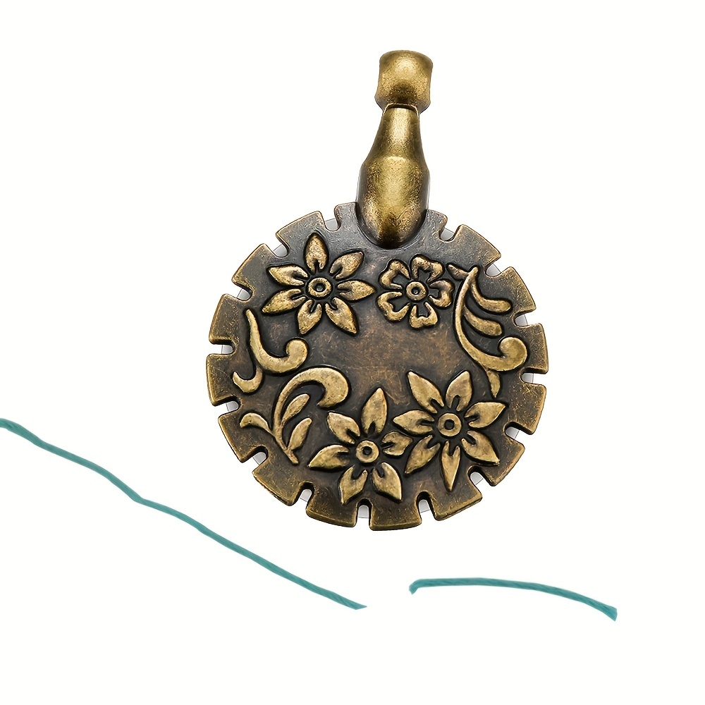 3/2/1Pcs Yarn Cutter Pendants Antique Bronze Metal Thread Cutter