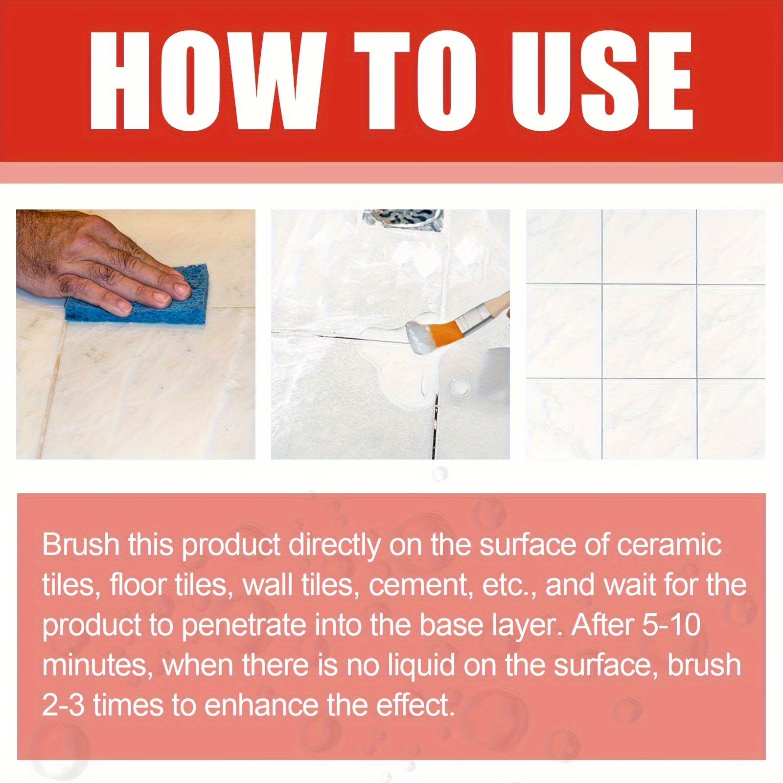 Transparent Waterproof Adhesive Roof Bathroom Kitchen Wall Waterproof Coating