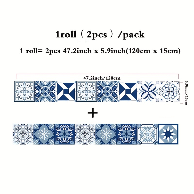 2 Pezzi Adesivi Da Parete Per Piastrelle Decorazione Scala In Stile  Mediterraneo, Adesivo Per Scale Con Carta Adesiva E Staccabile, Carta Da  Parati Autoadesiva Per Ripiano Per Cassetti Da Cucina - Casa