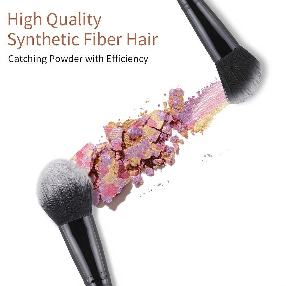 15pcs Makeup Brushes Set for Powder Eyebrow Foundation Blush
