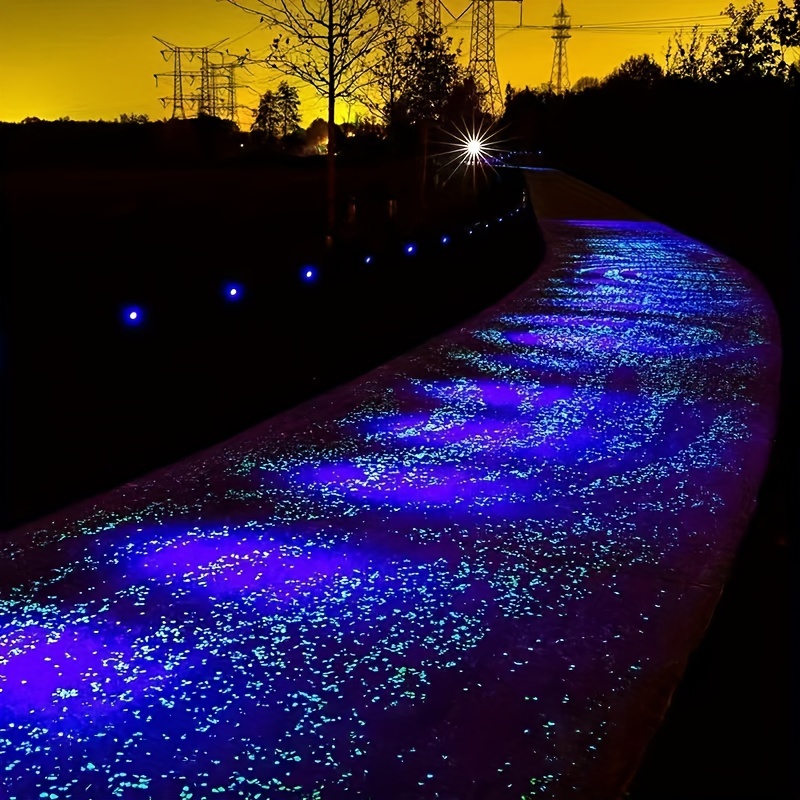 

Glow In The Dark Garden Pebbles: 1000 Stones For Aquariums, Landscaping & More!