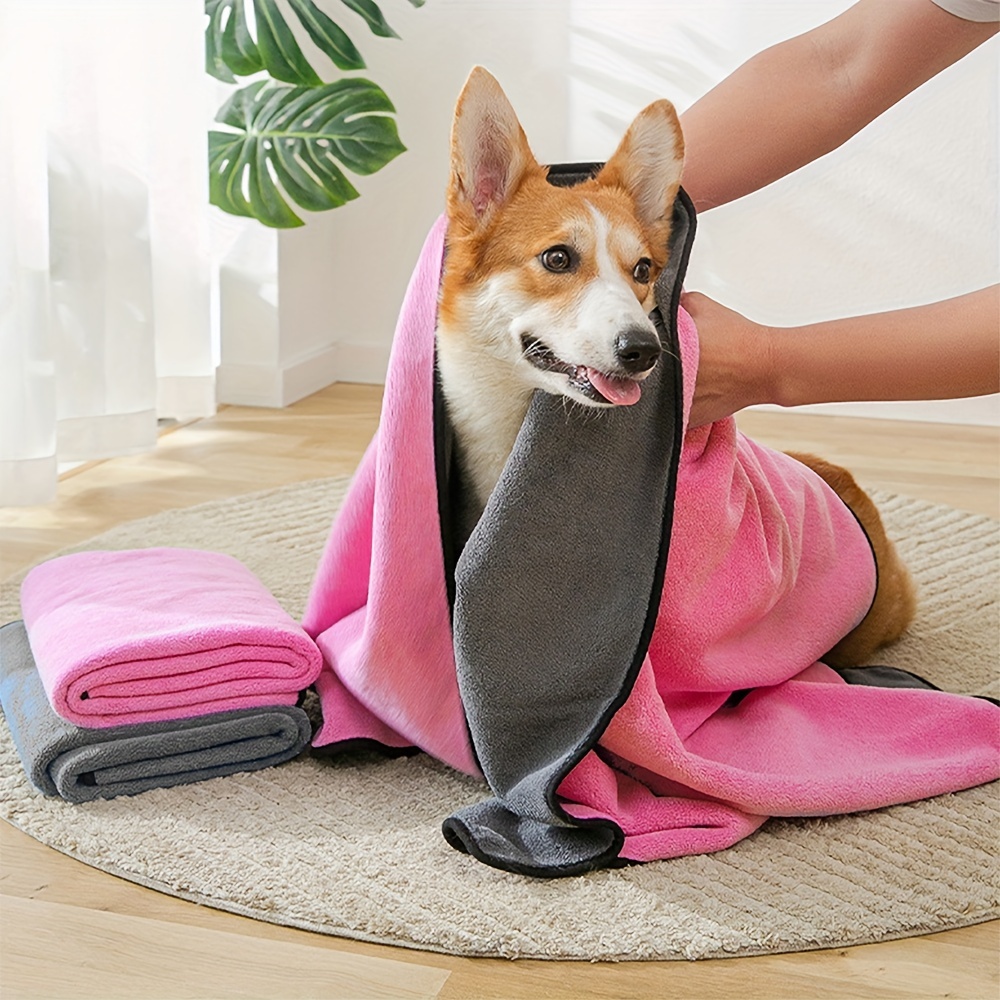 Serviette de douche super absorbante pour chien, offre spéciale