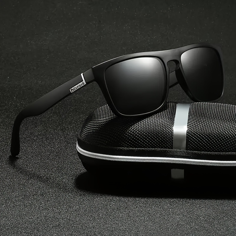 Sunglasses Men's Sports Sunglasses, Polarized Frame Square Fashion