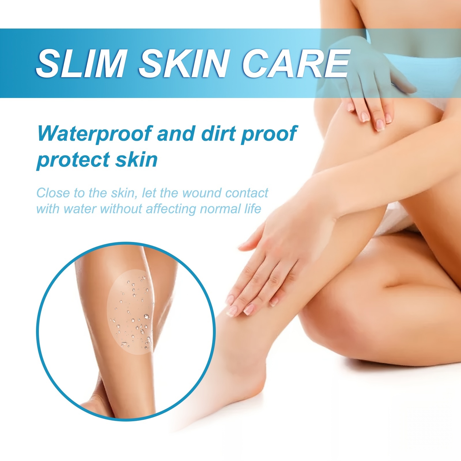 Thigh Friction Protection Stickers High Elastic Leg Protector