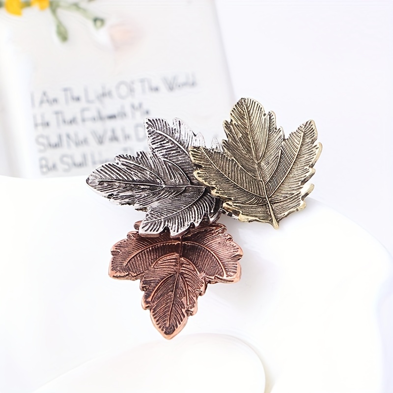Leaf Brooch, High-End Leaf Design Accessory
