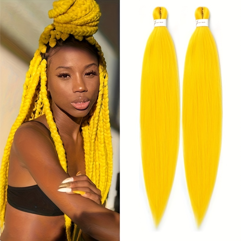 Hair extensions outlet yellow