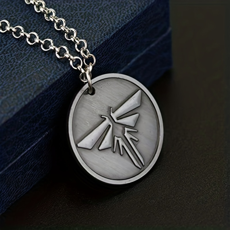 The Last Of Us Airplane Planet Pendant Necklace