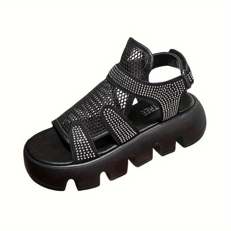 Flat on sale velcro sandals