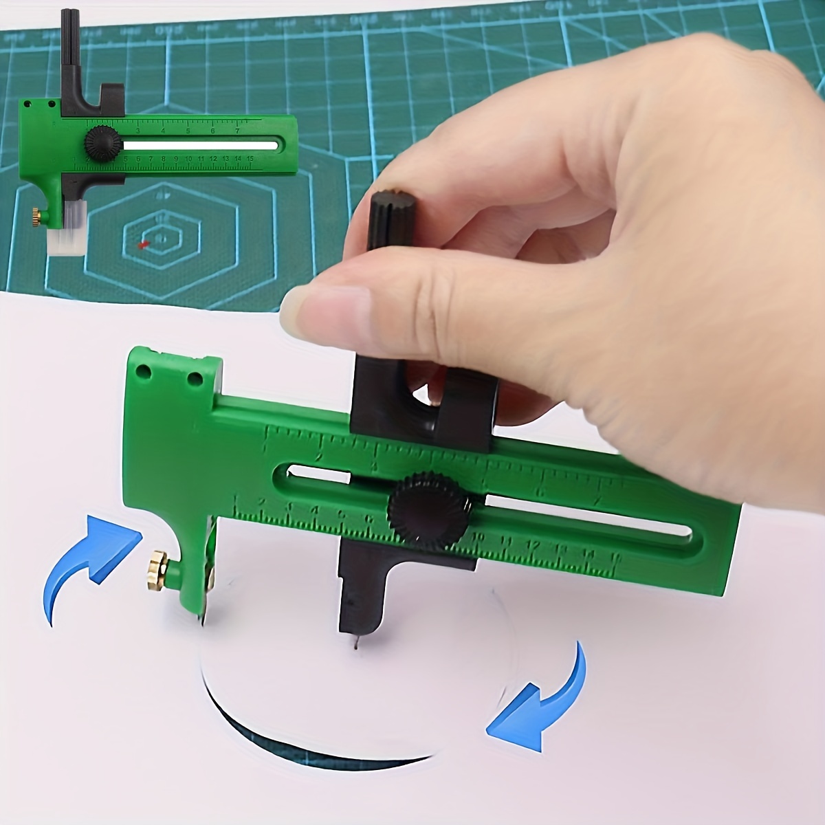 Circle Cutter For Paper Crafts rotary Circle Cutter Round - Temu