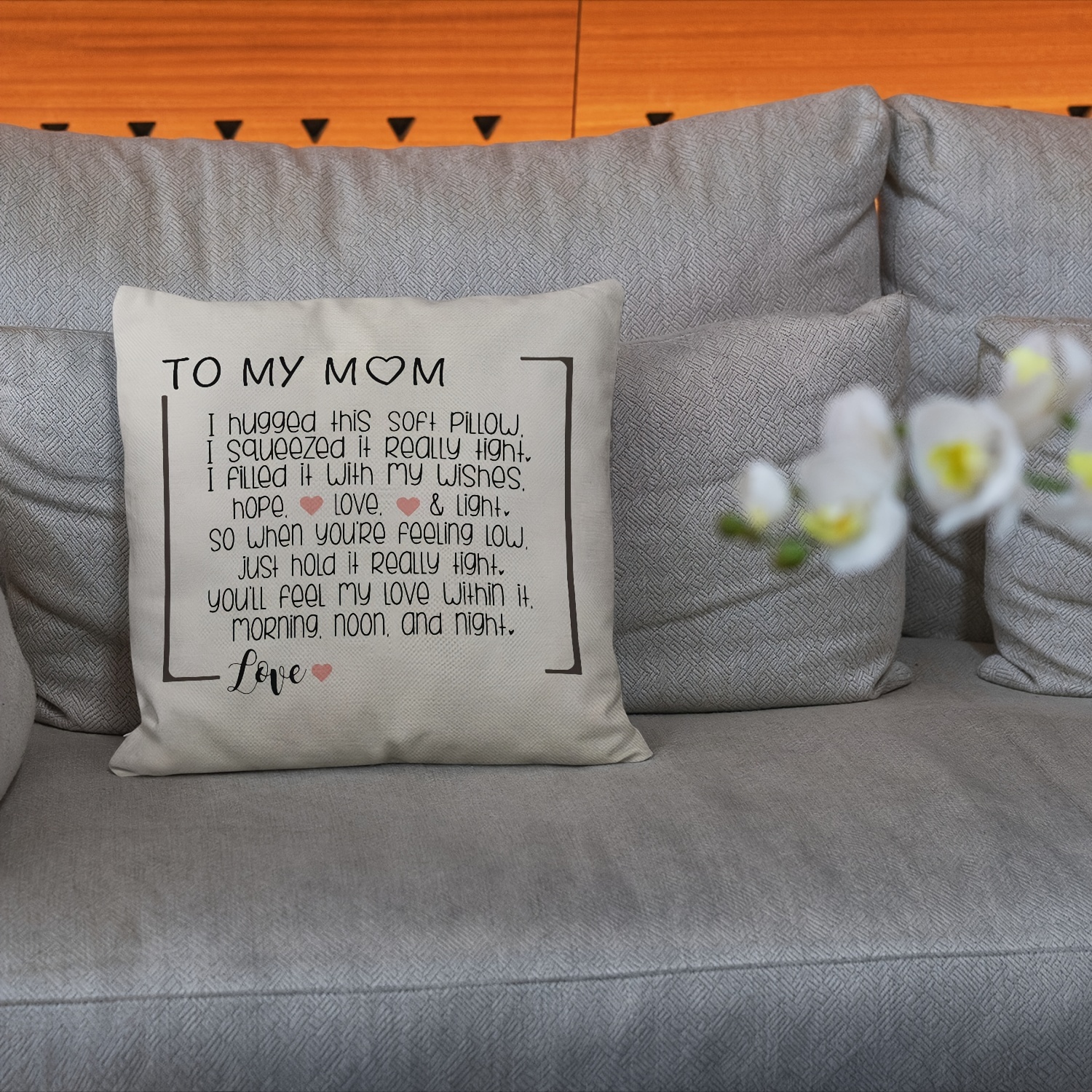  Birthday Gifts for Mom, Mom Birthday Gifts from Daughter or  Son, Mother Birthday Gift, Moms Birthday Gift Ideas, Happy Birthday  Presents for Mom, Mothers Birthday Gifts Throw Pillow Covers 18x18 inch 