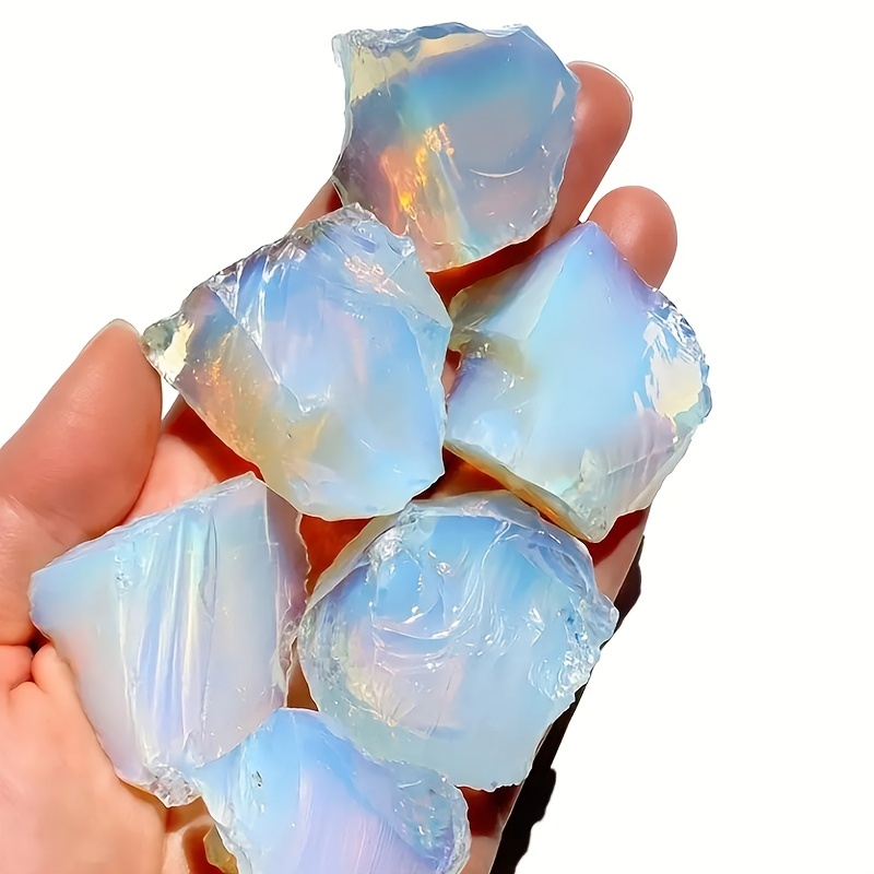 1/3/5pcs Chakra Cures Large Crystals, Opal Rough Stones, Aromatherapy Diffuser Stones