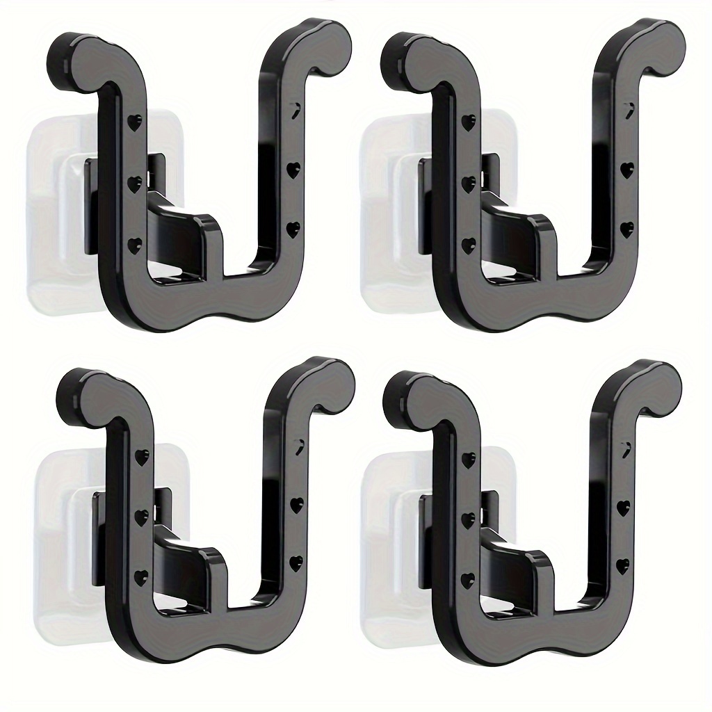 4pcs Bathroom Slipper Rack Wall Mounted Punch Free Toilet - Temu United ...