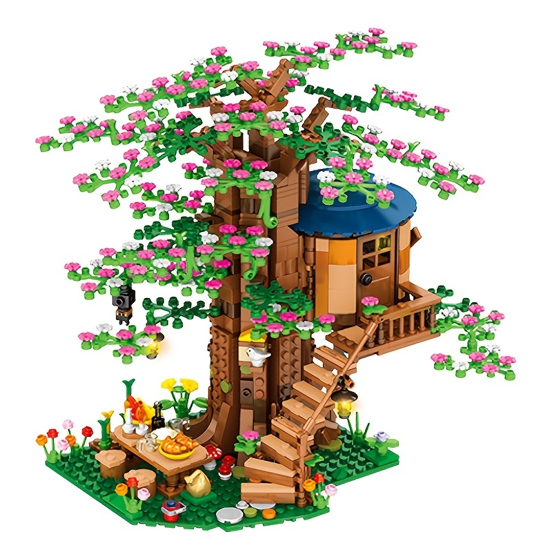 Creative Tree House Building Block Model Playset An Exciting
