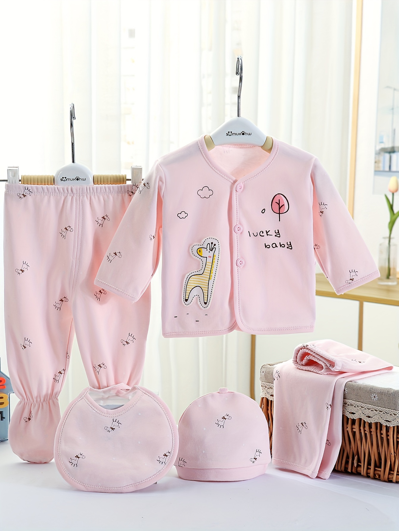 Korean Version Of Children's Warm Underwear, Baby Autumn Clothing Set, Pure  Cotton Thread Clothing, Baby Class A, All Cotton Pajamas, Girls' Autumn Pa