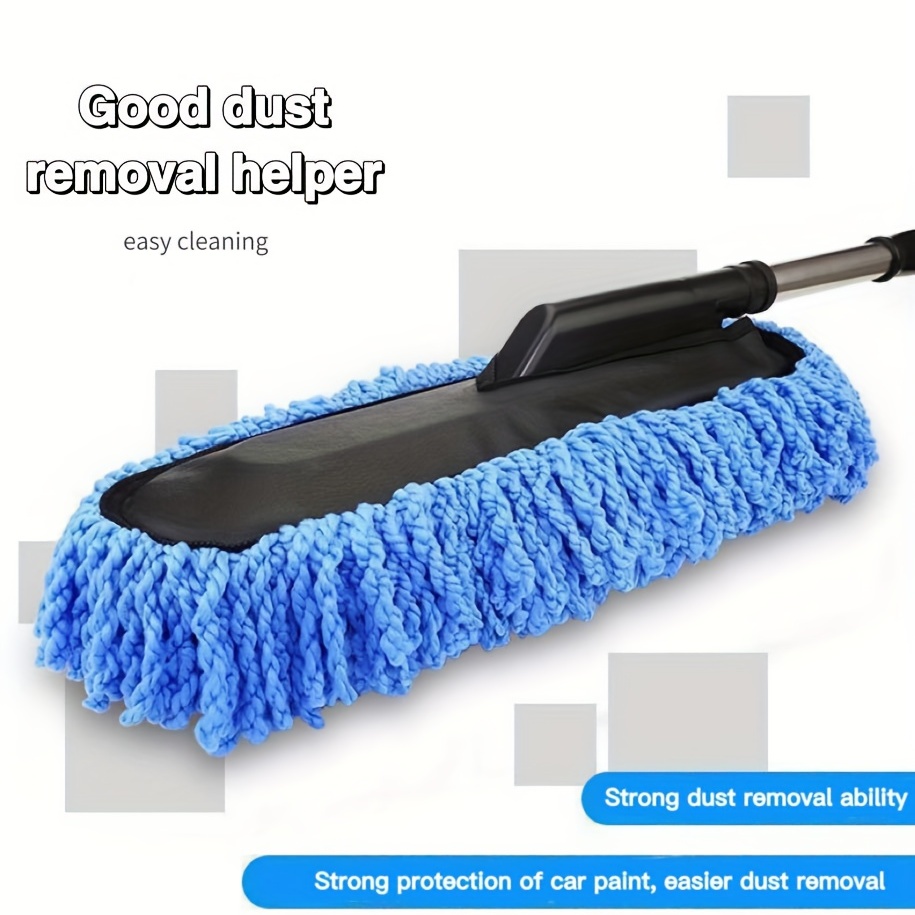 Car Duster Exterior with Extendable Handle Car Cleaning Tool Dust