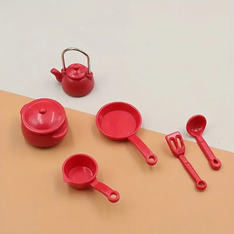 6pcs Simulés Mini Accessoires De Cuisine Pots De Maison - Temu Canada