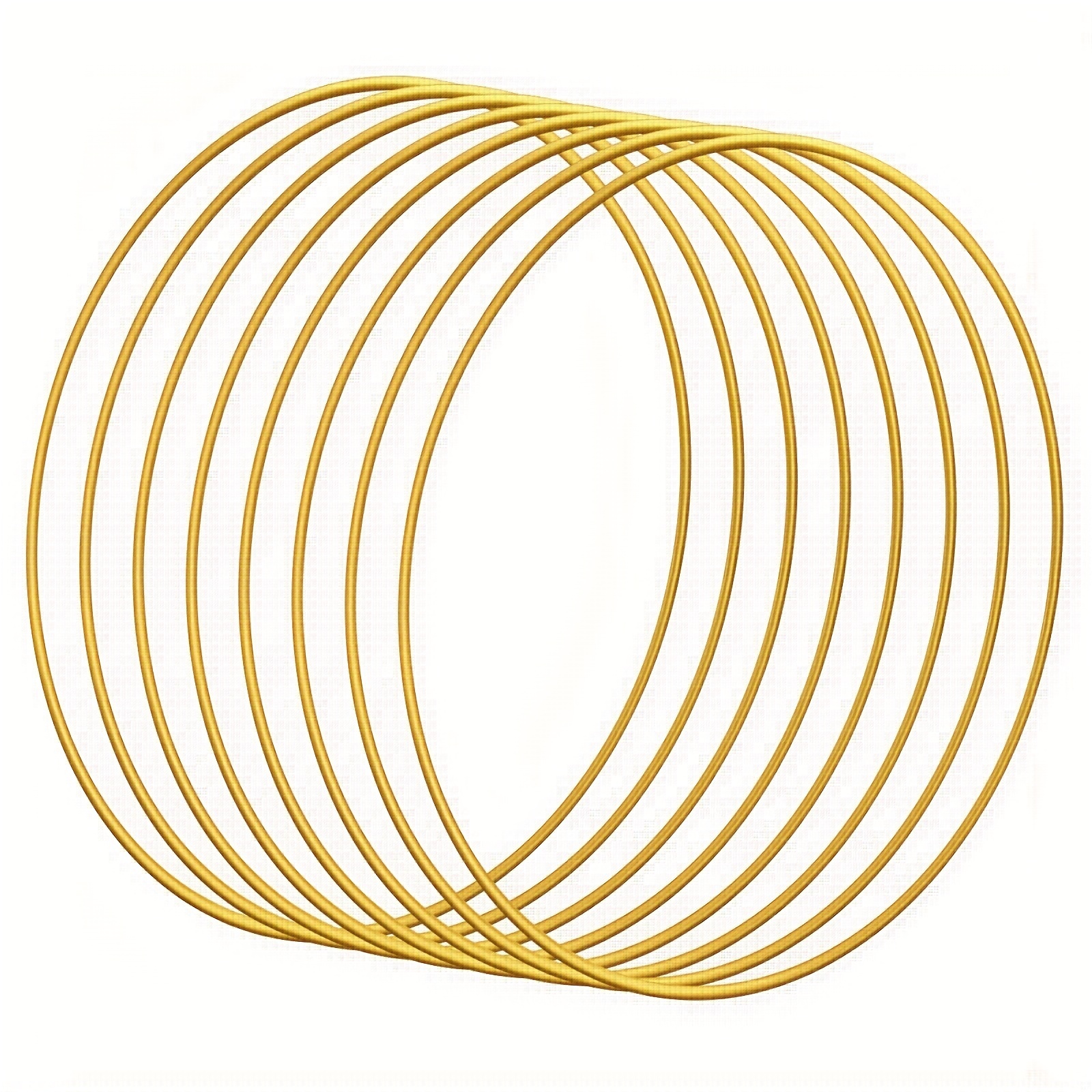 Metal Rings For Crafts Golden Metal Rings Metal Rings - Temu