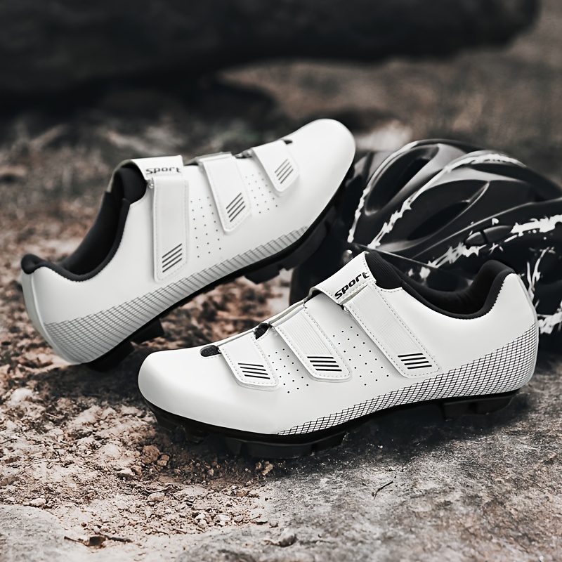  XTEES Zapatos de ciclismo, Hombres MTB Zapatos de Ciclismo  Auto-Bloqueo Tacos para Mujeres Racing Trail Mountain Bike Calzado, Blanco  : Ropa, Zapatos y Joyería