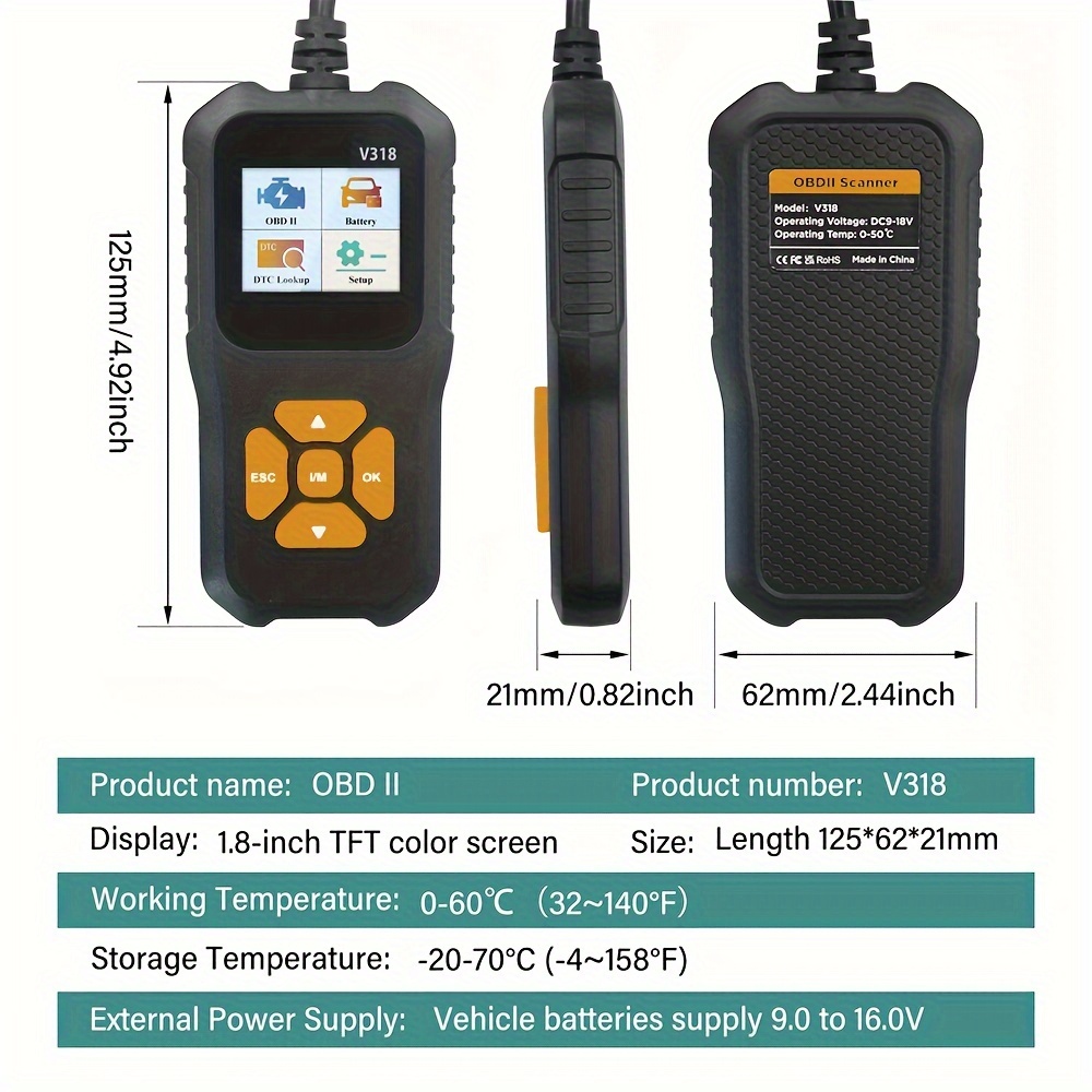 Scanner OBD2 Vérification Automatique Du Moteur De Voiture - Temu Belgium