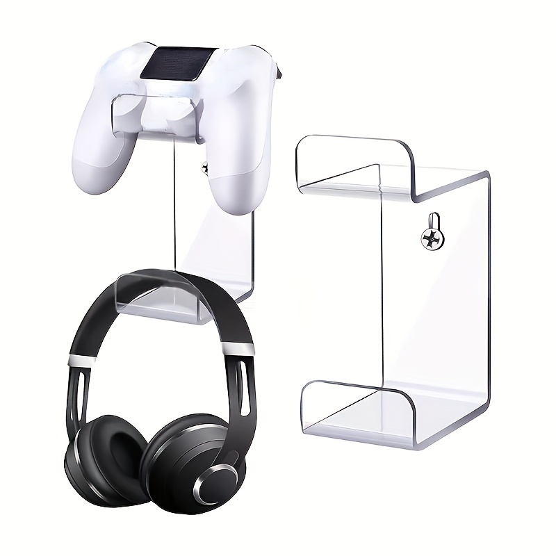 Soporte auriculares gaming RGB con luz Led para videojuegos, colgador de  auriculares de escritorio Universal con Control por aplicación, accesorios  para auriculares - AliExpress