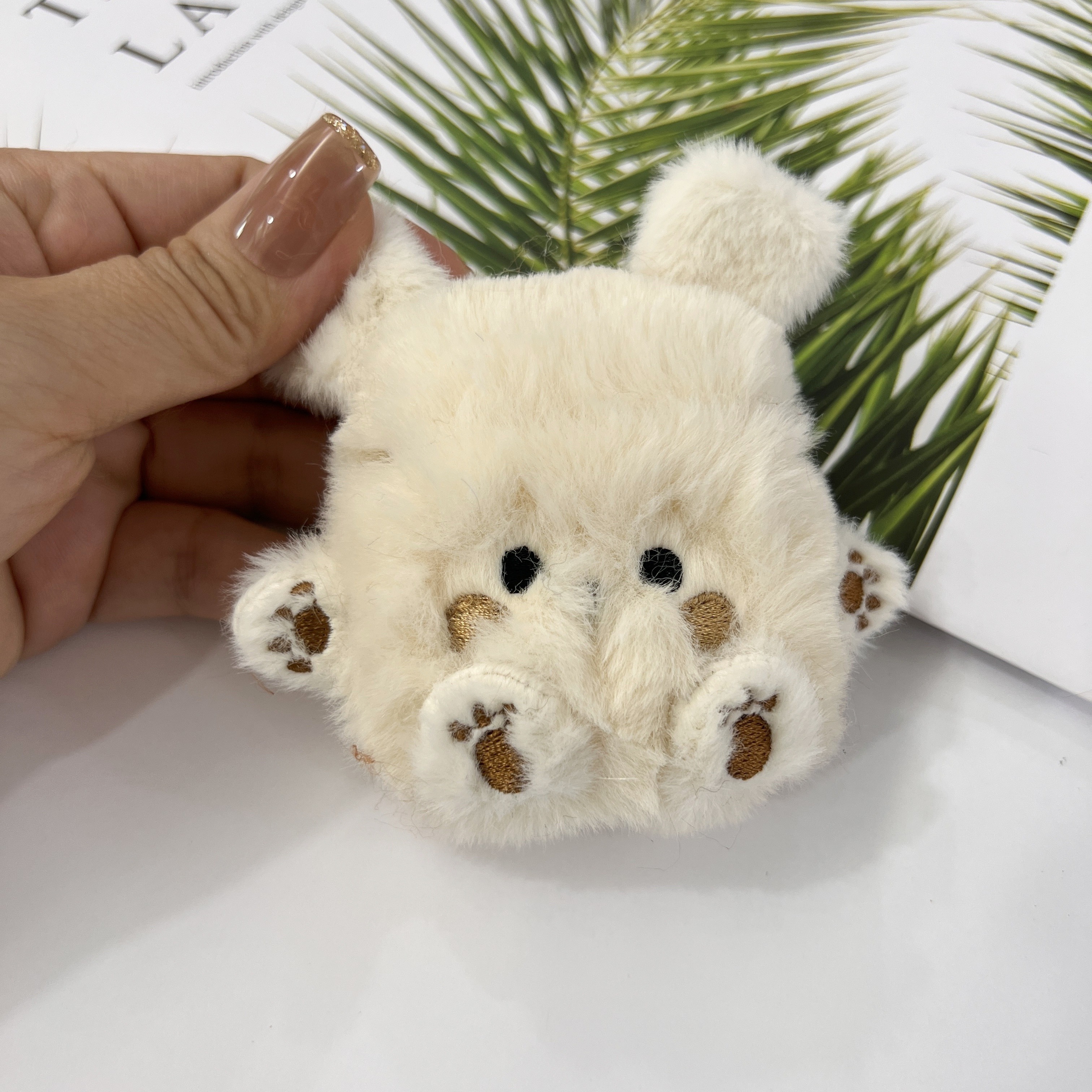 Lovely Plush bear Keychain Case for Apple Airpods 3 Pro 2 Cover