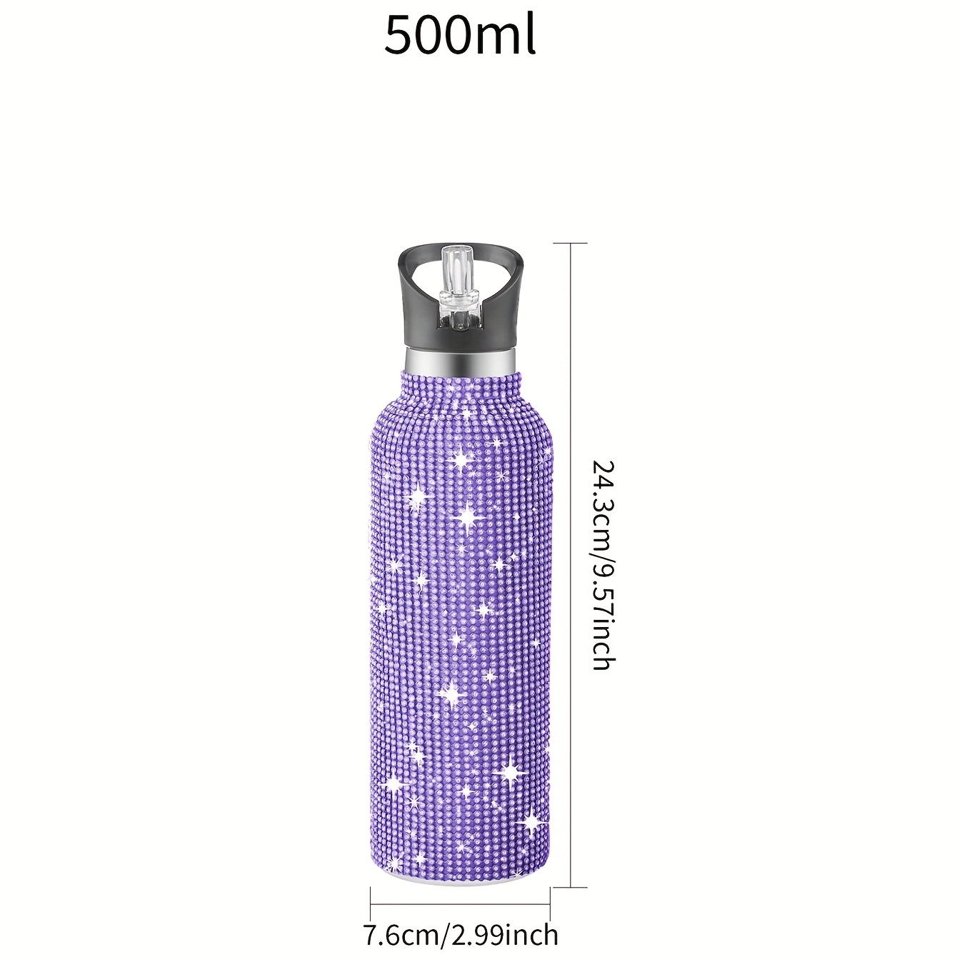 Metallic Purple 500ml Thermo Flask