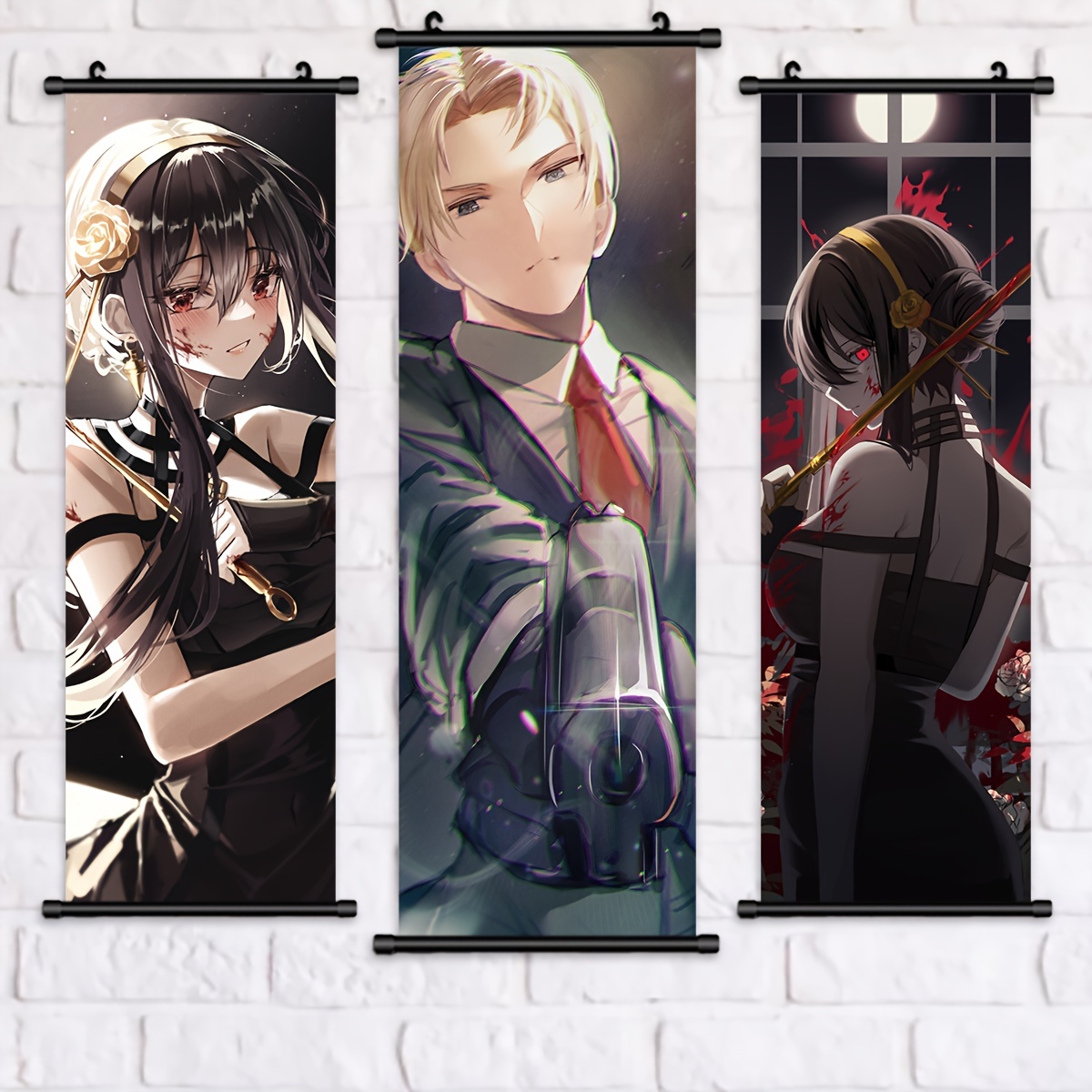 Anime Poster Blue Lock Kira Ryosuke Kunigami Rensuke Wall Scroll Home  Decoration