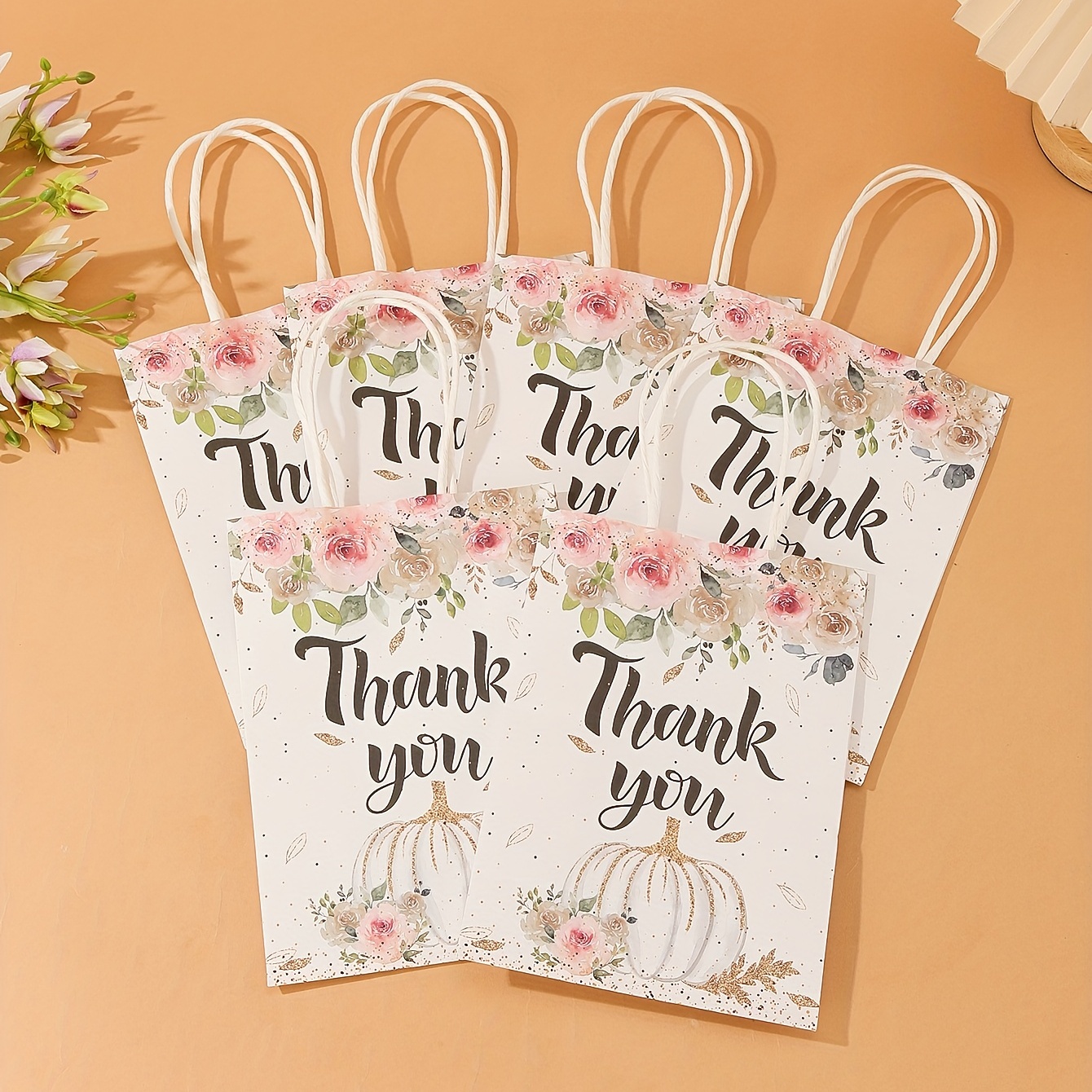 5-30pcs Craft Bags Kraft Paper Bags Wedding Party Favors Supplies