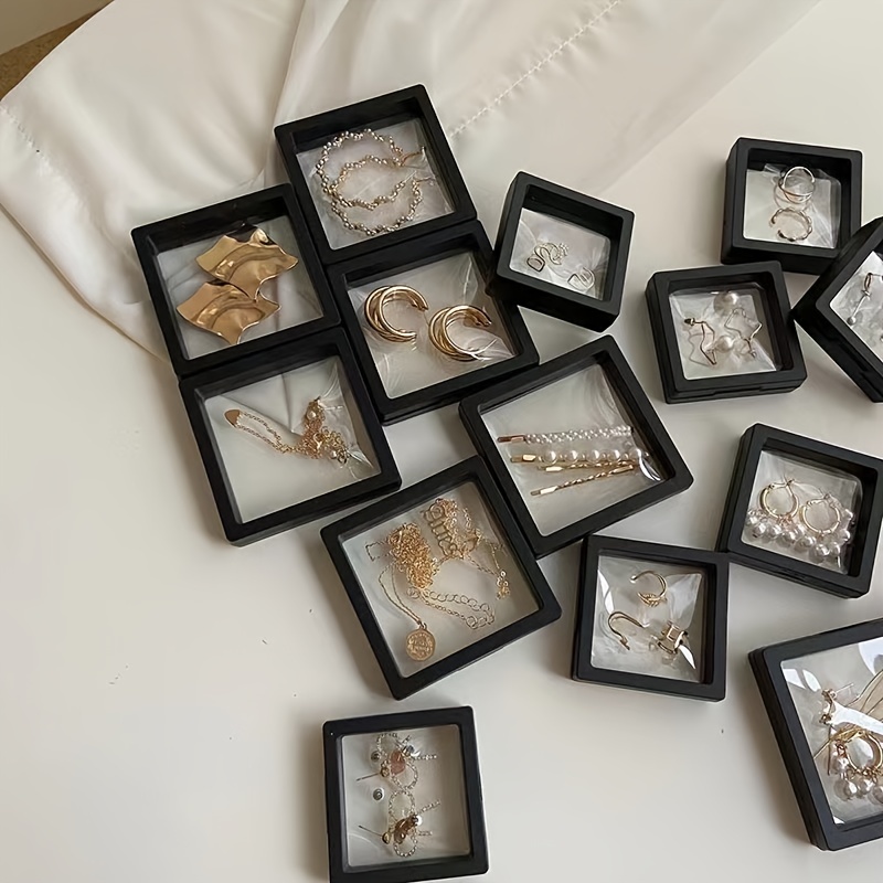 Set of 5pcs Jewelry Boxes for Portable Storage