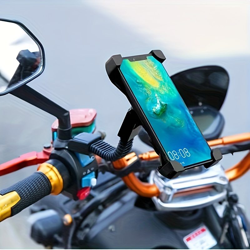 Soporte Teléfono Móvil En Color Motocicleta Bicicleta Coche - Temu Chile