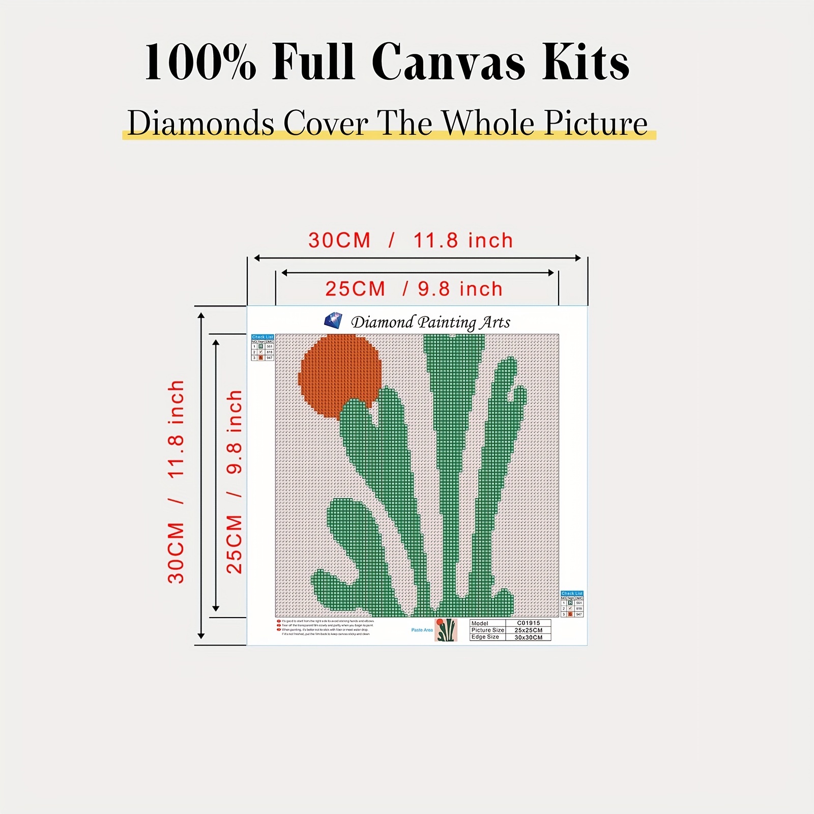 Leaves Diamond Art Painting Kits For Adults Kids Diy Sun Leaves