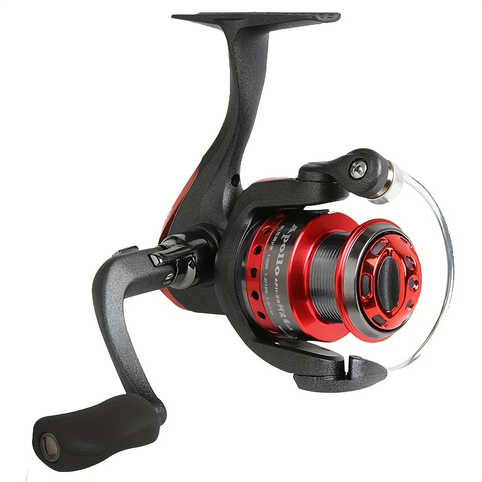 * * Spinning Fishing Reel - 5+1BB, 5.0:1/4.5:1 Ratio, 5KG-16KG Power,  Folding Handle, Corrosion-Resistant Graphite Body - Perfect for All Ang