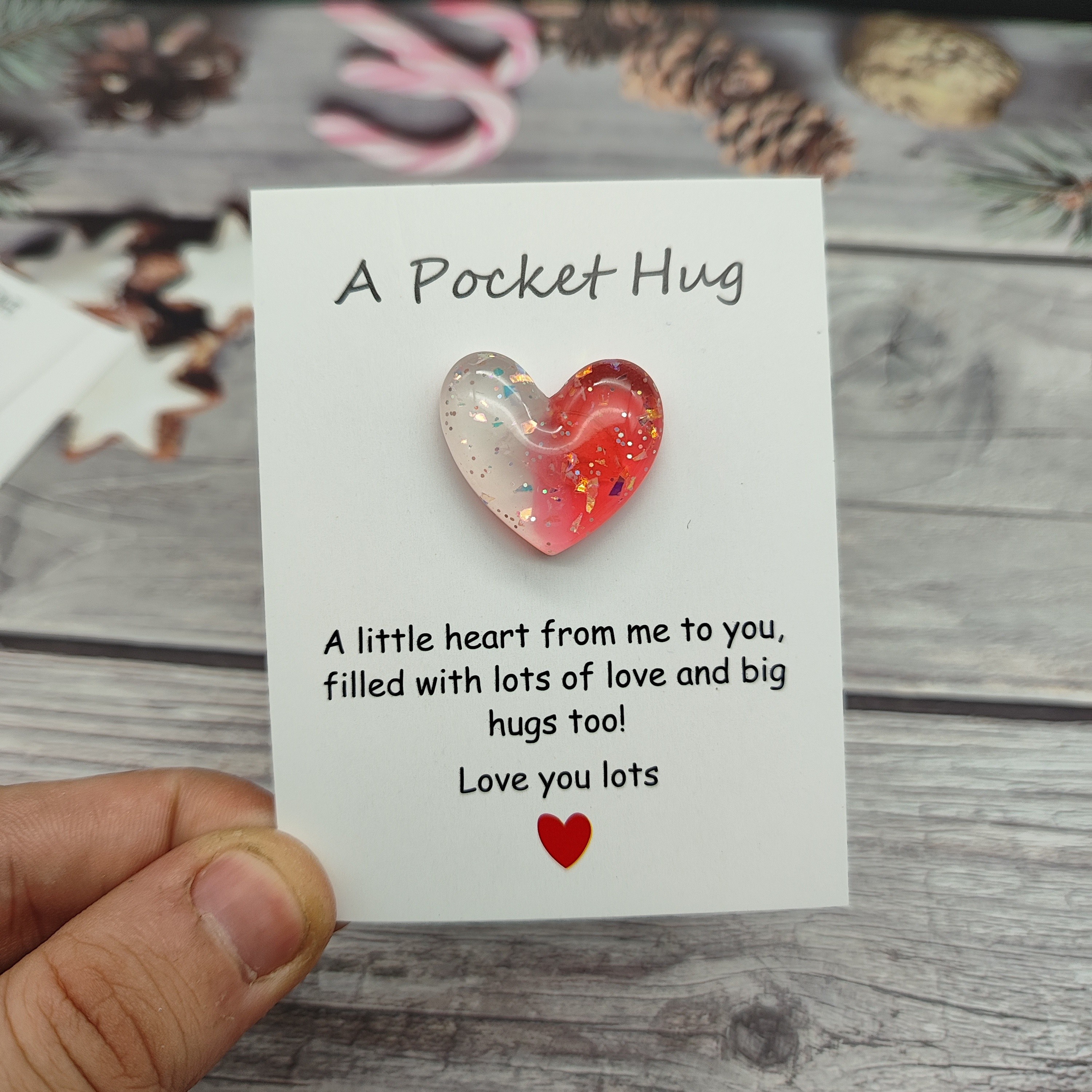 Love Heart Pocket hug, motivational gift – JosieJoPrettyLittleThings