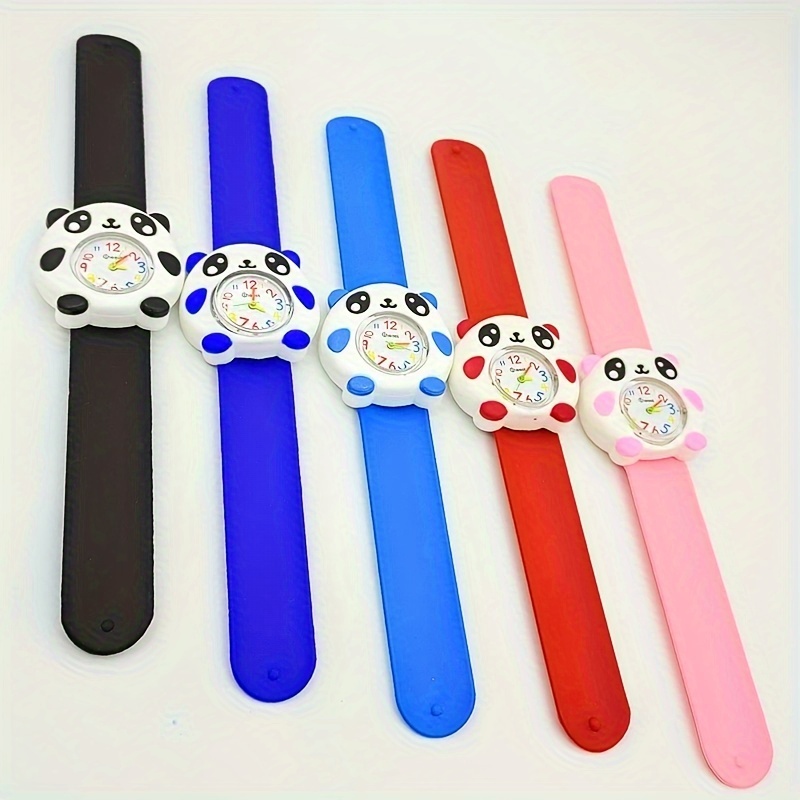 Cinturini In Silicone Orologi Bambini Orologi A Forma Panda - Temu Italy