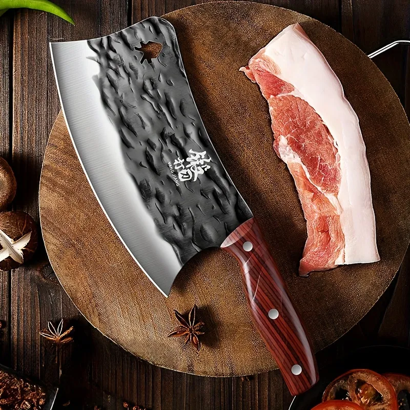 Hand-forged Chopping Knives, Household Kitchen Knives, Bone-cutting Knives,  Super-fast And Sharp Chef's Special Knives, Self-sharpening Slicing Knives, Chef's  Knives - Temu