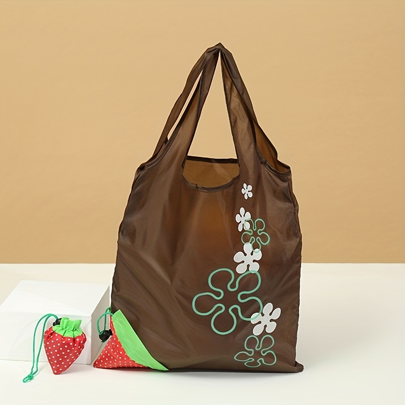 Foldable Shopping Bag 'Strawberry