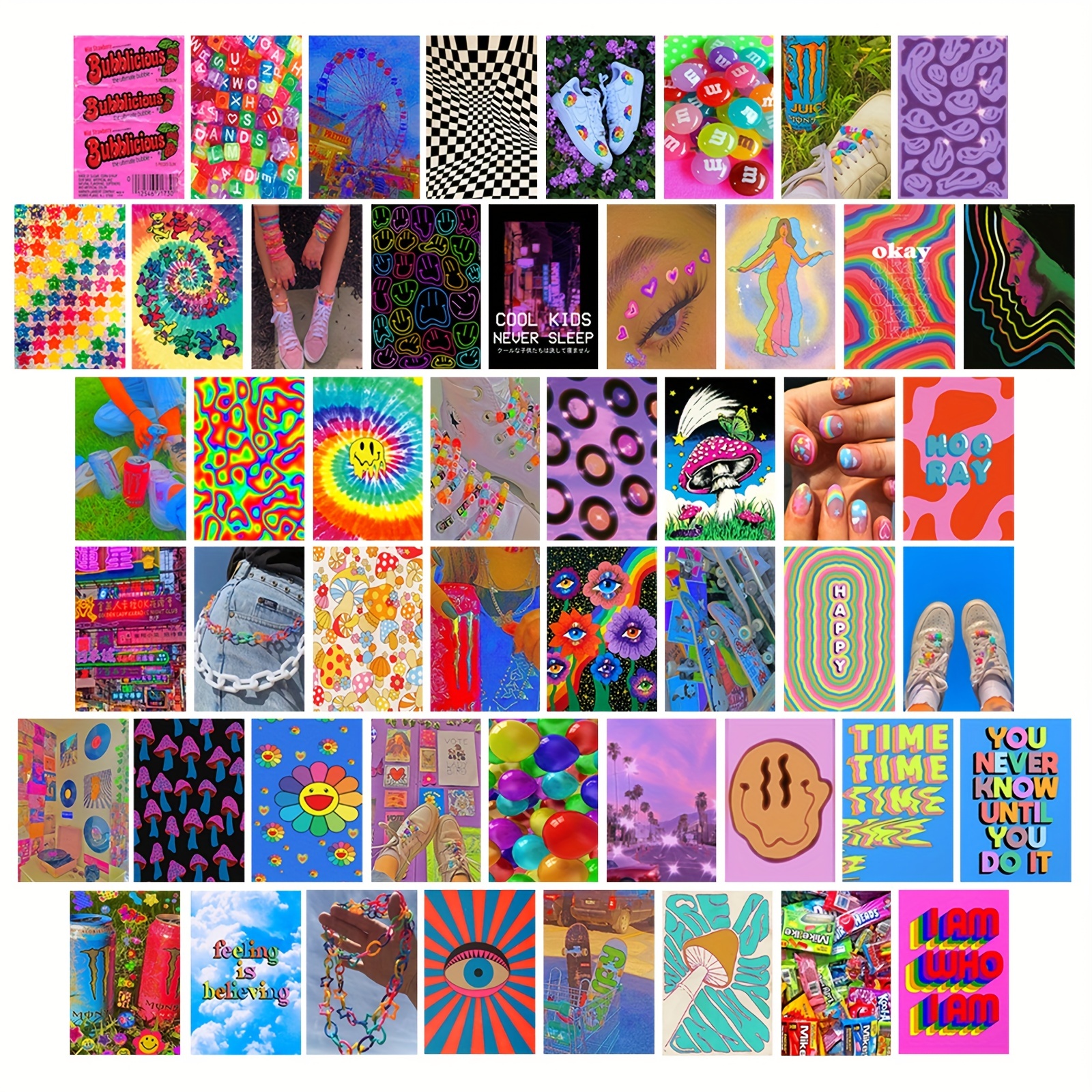 DIY Wall Collage Kit for Teen Girls - 10 11 12 13 14 Year Old Girl Gifts – Tween Teen Girl Gifts Trendy Stuff - Girls Room Decor 10-12 Year Old 
