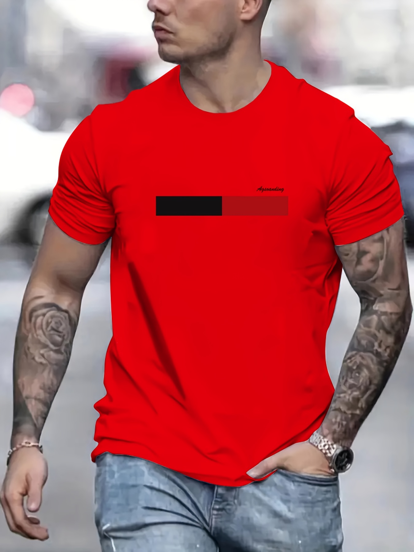 Camisetas Con Estampado Gym Rat Prk De Moda Informal Para Hombres, Camiseta  De Manga Corta Con Cuello Redondo Para Vacaciones De Verano De Talla Grande  - Para Hombre Fornido - Temu Spain