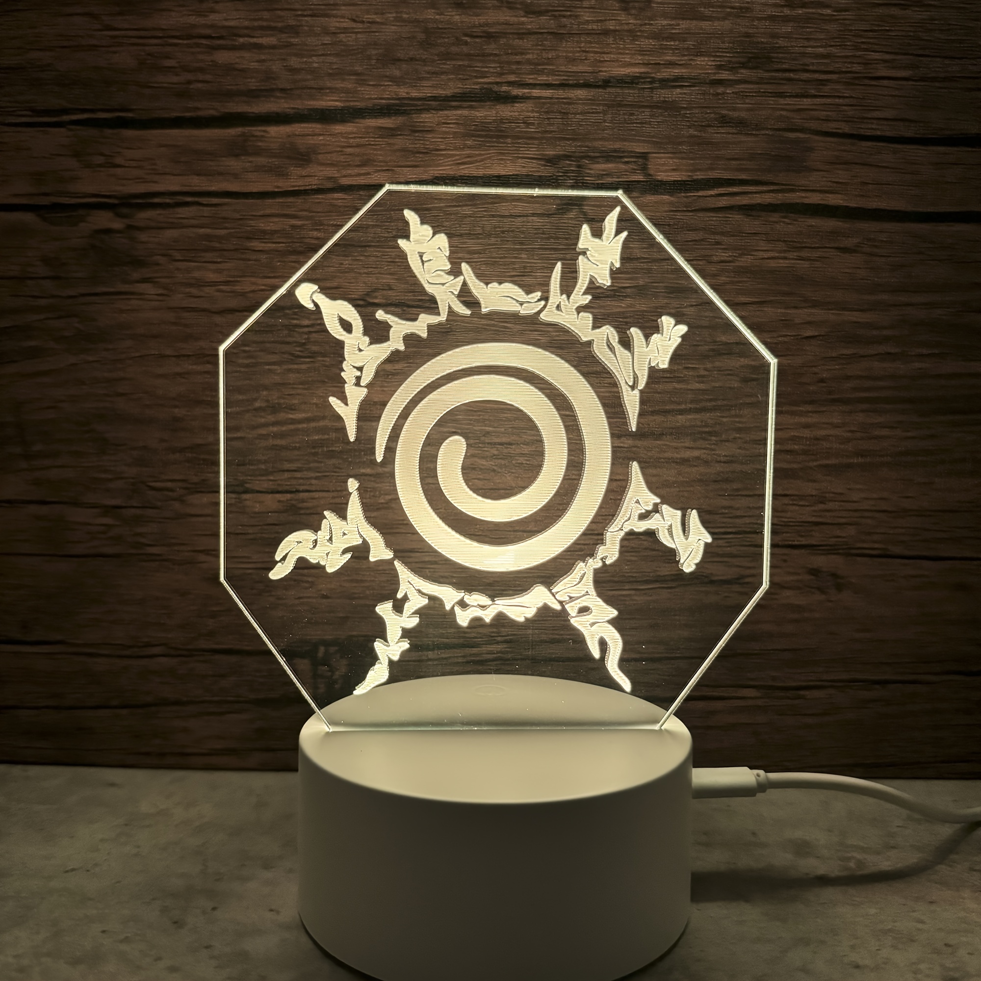 Anime 3D Night Light Table Lamp Manga LED Lamp Gift