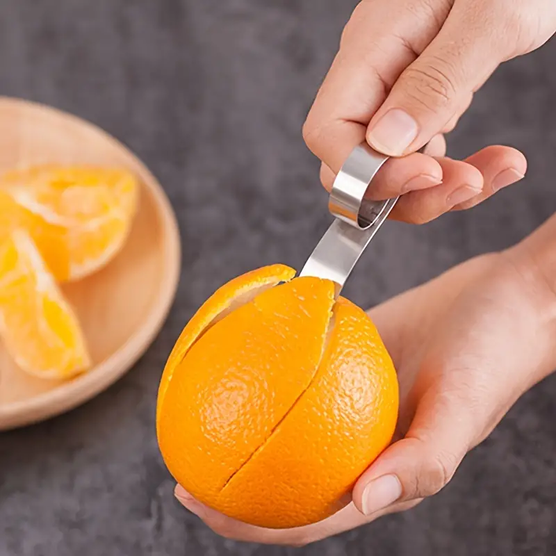 Orange Peelers Easy Open Orange Peeler Kitchen Gadgets Ring Lemon